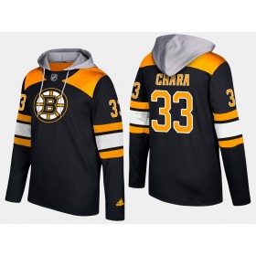 Herren Boston Bruins Zdeno Chara 33 N001 Pullover Hooded Sweatshirt